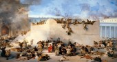 incendio-y-saqueo-del-templo-c3b3leo-por-francesco-hayez-1867
